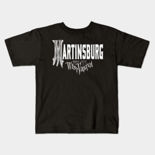 Vintage Martinsburg, WV Kids T-Shirt